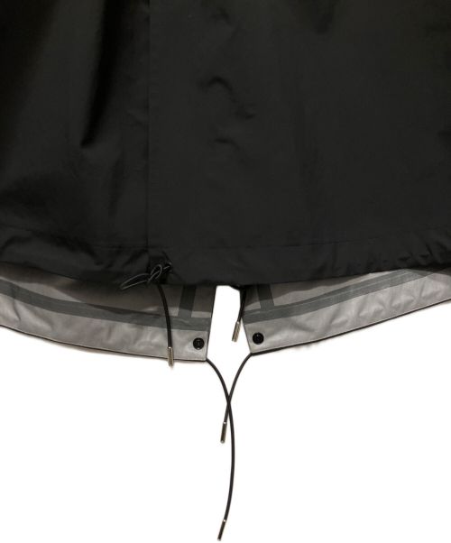 sacai（サカイ）sacai (サカイ) マットタフタウォータープルーフナイロンコート ブラック サイズ:3の古着・服飾アイテム