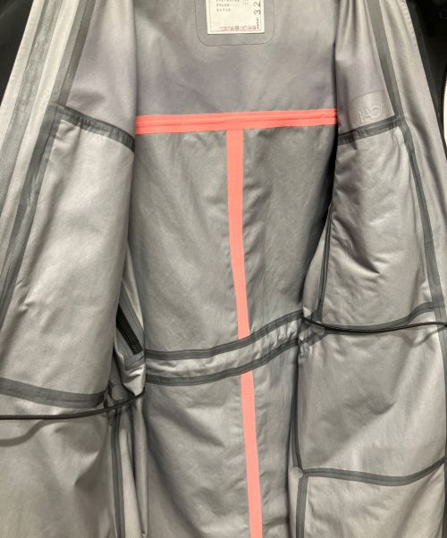 sacai（サカイ）sacai (サカイ) マットタフタウォータープルーフナイロンコート ブラック サイズ:3の古着・服飾アイテム