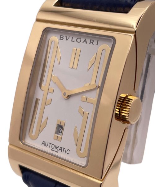 BVLGARI（ブルガリ）BVLGARI (ブルガリ) レッタンゴロ Ref.RT 45 G ホワイトの古着・服飾アイテム