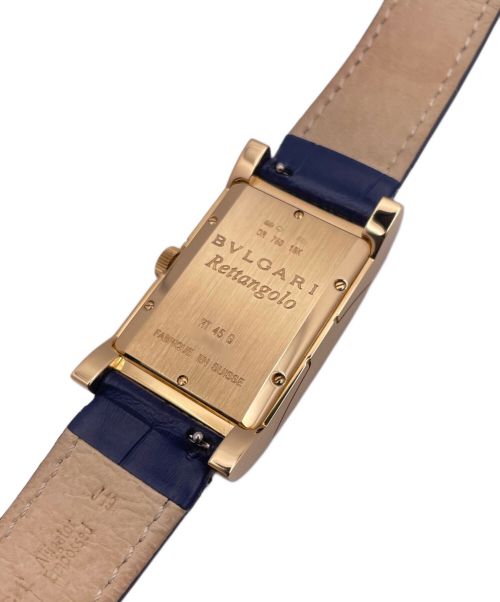 BVLGARI（ブルガリ）BVLGARI (ブルガリ) レッタンゴロ Ref.RT 45 G ホワイトの古着・服飾アイテム