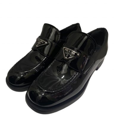 中古・古着通販】PRADA (プラダ) エナメルパンプス ブラック サイズ:36