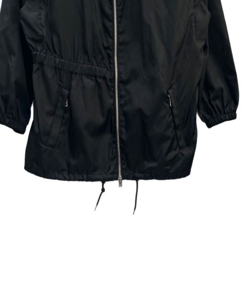 PRADA（プラダ）PRADA (プラダ) ベルト付ナイロンジャケット ブラック サイズ:38の古着・服飾アイテム