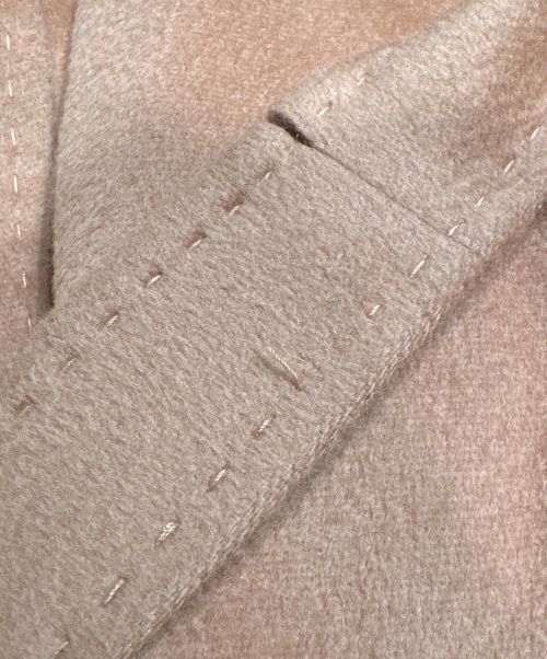 Max Mara Studio（マックスマーラ ストゥディオ）Max Mara Studio (マックスマーラ ストゥディオ) ショールカラーコート ブラウン サイズ:38の古着・服飾アイテム