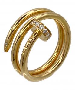 Cartier（カルティエ）の古着「ジュストアンクルダイヤリング」