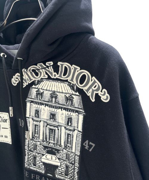 Dior（ディオール）Dior (ディオール) 20SS アーカイブ パッチ プルオーバー フーディ ブラック サイズ:Lの古着・服飾アイテム