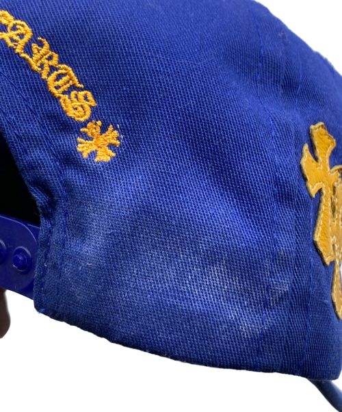 CHROME HEARTS（クロムハーツ）CHROME HEARTS (クロムハーツ) CH HAT クロスパッチキャップ ブルー サイズ:ONE SIZEの古着・服飾アイテム