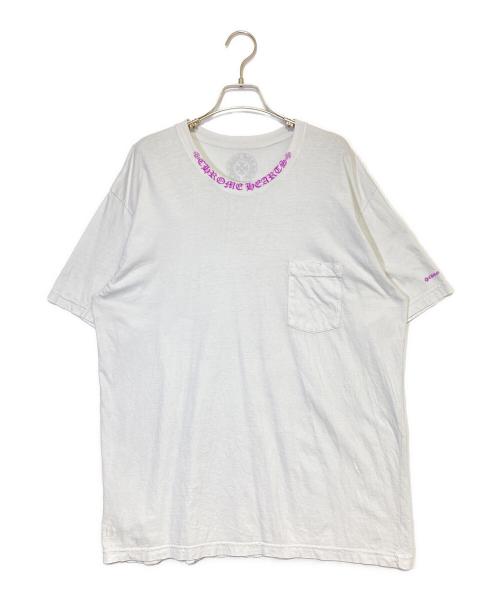 CHROME HEARTS（クロムハーツ）CHROME HEARTS (クロムハーツ) 半袖カットソー ホワイト サイズ:XXLの古着・服飾アイテム