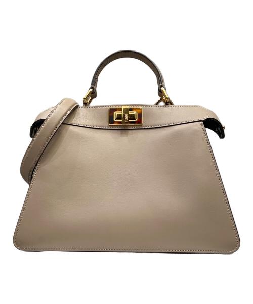 FENDI（フェンディ）FENDI (フェンディ) ピーカブー IseeU スモール ベージュ サイズ:スモールの古着・服飾アイテム