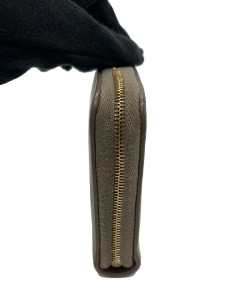 CELINE（セリーヌ）CELINE (セリーヌ) ジップロングウォレット ベージュの古着・服飾アイテム