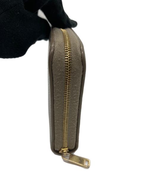 CELINE（セリーヌ）CELINE (セリーヌ) ジップロングウォレット ベージュの古着・服飾アイテム