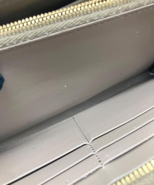 CELINE（セリーヌ）CELINE (セリーヌ) ジップロングウォレット ベージュの古着・服飾アイテム