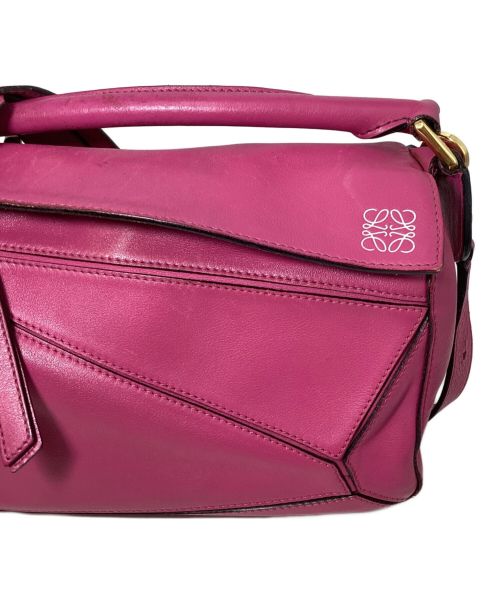 LOEWE（ロエベ）LOEWE (ロエベ) Puzzle Bag Small（パズルバッグ/スモール） ピンク サイズ:Smallの古着・服飾アイテム