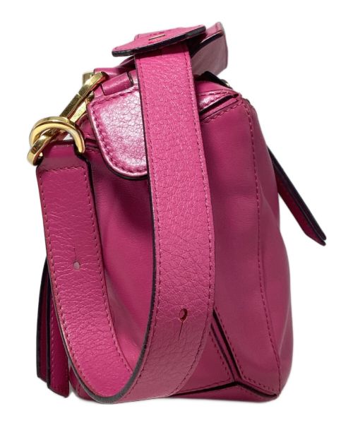 LOEWE（ロエベ）LOEWE (ロエベ) Puzzle Bag Small（パズルバッグ/スモール） ピンク サイズ:Smallの古着・服飾アイテム