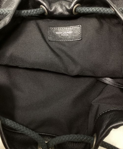 Saint Laurent Paris（サンローランパリ）Saint Laurent Paris (サンローランパリ) City Sailor Back Pack（シティセーラーバックパック） ブラック サイズ:-の古着・服飾アイテム