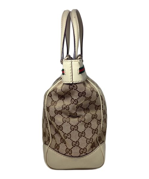 GUCCI（グッチ）GUCCI (グッチ) GG canvas tote bag（GGキャンバストートバッグ） ベージュ サイズ:-の古着・服飾アイテム