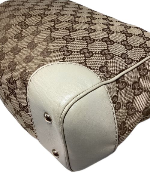 GUCCI（グッチ）GUCCI (グッチ) GG canvas tote bag（GGキャンバストートバッグ） ベージュ サイズ:-の古着・服飾アイテム