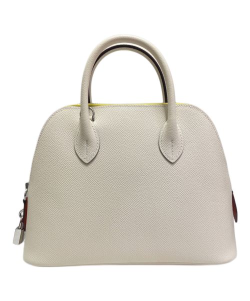 HERMES（エルメス）HERMES (エルメス) ボリード1923 25 トリコロール ジョーヌシトロン×テールバリュー×ナタ サイズ:25の古着・服飾アイテム