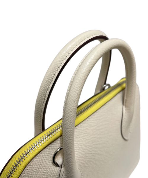 HERMES（エルメス）HERMES (エルメス) ボリード1923 25 トリコロール ジョーヌシトロン×テールバリュー×ナタ サイズ:25の古着・服飾アイテム