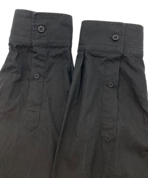 BALENCIAGA（バレンシアガ）BALENCIAGA (バレンシアガ) バックロゴシャツ ブラック サイズ:Lの古着・服飾アイテム