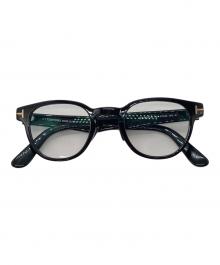 TOM FORD（トムフォード）の古着「クラシックアイウェア　眼鏡　TF5783-D-B」｜ブラック