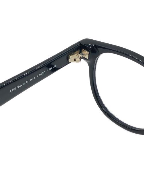 TOM FORD（トムフォード）TOM FORD (トムフォード) クラシックアイウェア　眼鏡　TF5783-D-B ブラック サイズ:47□23 145の古着・服飾アイテム