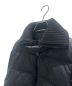 中古・古着 MONCLER (モンクレール) MAGLIONE TRICOT CARDIGAN/ニット切替ダウンカーディガン ブラック サイズ:L：65000円