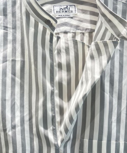 HERMES（エルメス）HERMES (エルメス) セリエボタンシャツ ホワイト サイズ:39の古着・服飾アイテム