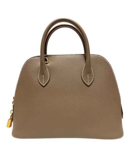 HERMES（エルメス）HERMES (エルメス) ボリード1923 25 エトゥープ×ゴールド サイズ:25 未使用品の古着・服飾アイテム