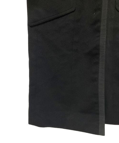 CHANEL（シャネル）CHANEL (シャネル) ココマークボタンロングコート ブラック サイズ:40の古着・服飾アイテム