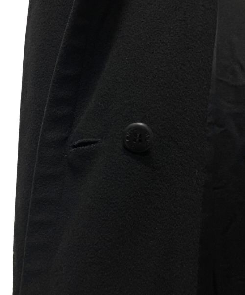 CHANEL（シャネル）CHANEL (シャネル) ココマークボタンロングコート ブラック サイズ:40の古着・服飾アイテム
