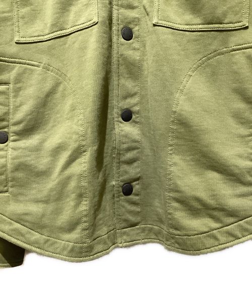 MONCLER GRENOBLE（モンクレール グルノーブル）MONCLER GRENOBLE (モンクレール グルノーブル) CAMICIA/Cotton Jacket（カミシア/コットンジャケット） カーキ サイズ:Lの古着・服飾アイテム