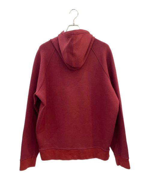 Berluti（ベルルッティ）Berluti (ベルルッティ) フロントロゴプルオーバーパーカー レッド サイズ:XLの古着・服飾アイテム