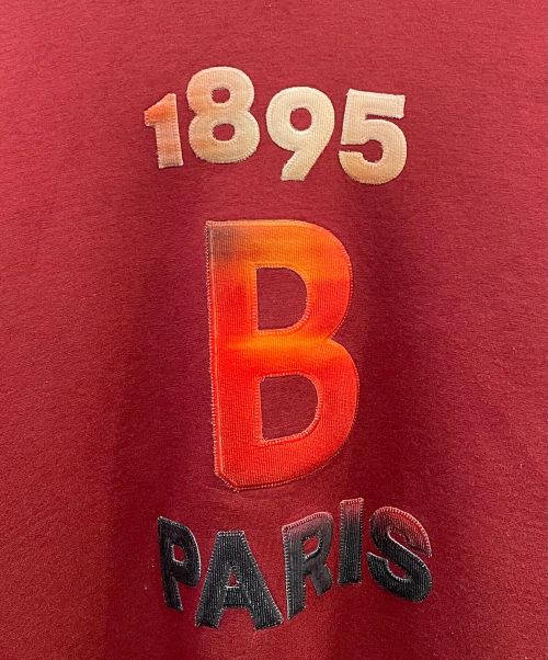 Berluti（ベルルッティ）Berluti (ベルルッティ) フロントロゴプルオーバーパーカー レッド サイズ:XLの古着・服飾アイテム