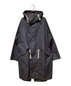 JIL SANDER+ジルサンダープラス）の古着「フーデッドコート」｜ネイビー