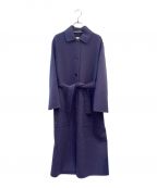 HERMESエルメス）の古着「ガウンコート」｜バイオレット