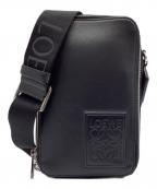 LOEWEロエベ）の古着「バーティカルクロスボディバッグ」｜ブラック