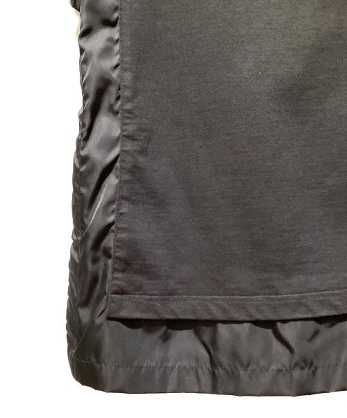Dior（ディオール）Dior (ディオール) sacai (サカイ) 21AW ナイロンドッキングカットソー ブラック サイズ:XSの古着・服飾アイテム