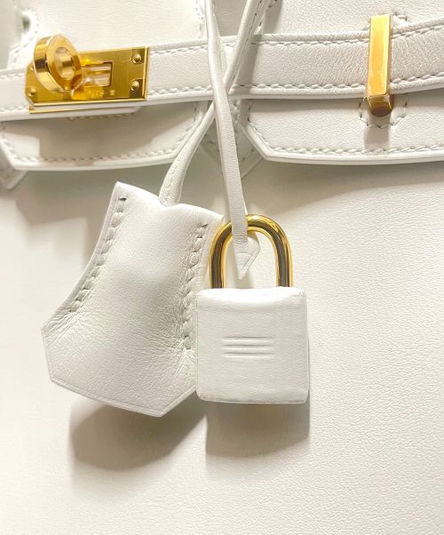 HERMES（エルメス）HERMES (エルメス) バーキン 25 ニューホワイト サイズ:25 未使用品の古着・服飾アイテム