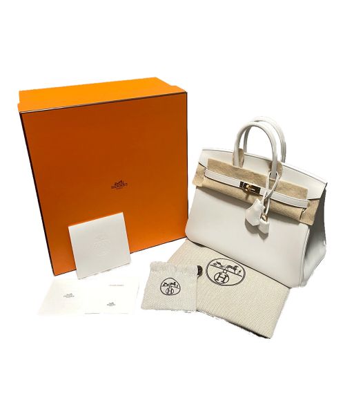 HERMES（エルメス）HERMES (エルメス) バーキン 25 ニューホワイト サイズ:25 未使用品の古着・服飾アイテム