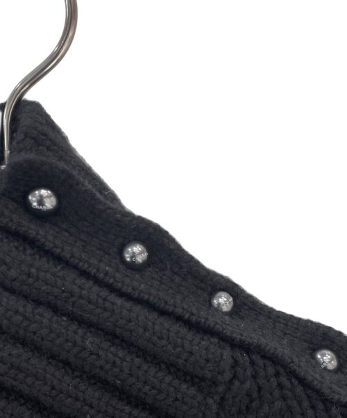 CHANEL（シャネル）CHANEL (シャネル) カシミヤタートルネックニット ブラック サイズ:44の古着・服飾アイテム