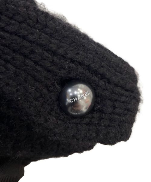 CHANEL（シャネル）CHANEL (シャネル) カシミヤタートルネックニット ブラック サイズ:44の古着・服飾アイテム