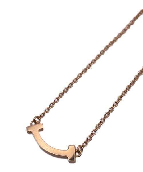 TIFFANY & Co.（ティファニー）TIFFANY & Co. (ティファニー) Tスマイルダイヤネックレス ミニ サイズ:ミニの古着・服飾アイテム