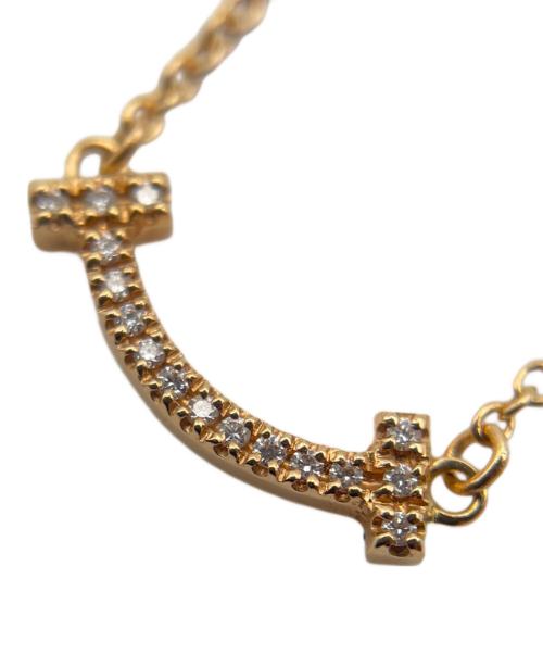 TIFFANY & Co.（ティファニー）TIFFANY & Co. (ティファニー) Tスマイルダイヤネックレス ミニ サイズ:ミニの古着・服飾アイテム
