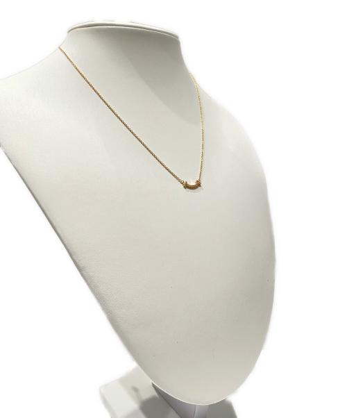 TIFFANY & Co.（ティファニー）TIFFANY & Co. (ティファニー) Tスマイルダイヤネックレス ミニ サイズ:ミニの古着・服飾アイテム