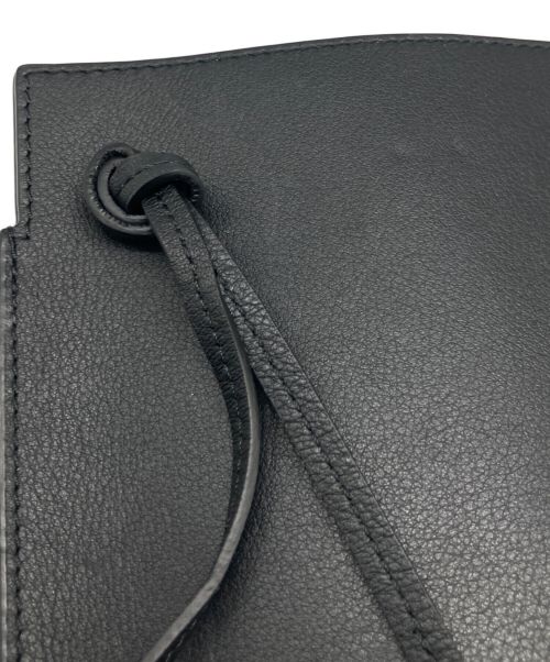 LOEWE（ロエベ）LOEWE (ロエベ) ダイスポケット ショルダーバッグ ブラックの古着・服飾アイテム
