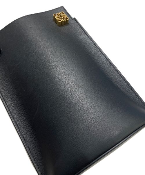 LOEWE（ロエベ）LOEWE (ロエベ) ダイスポケット ショルダーバッグ ブラックの古着・服飾アイテム