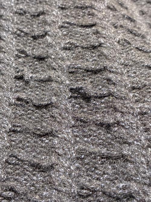CHANEL（シャネル）CHANEL (シャネル) ココボタンカシミヤ混ワンピース ネイビー サイズ:34の古着・服飾アイテム
