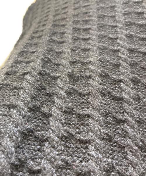 CHANEL（シャネル）CHANEL (シャネル) ココボタンカシミヤ混ワンピース ネイビー サイズ:34の古着・服飾アイテム