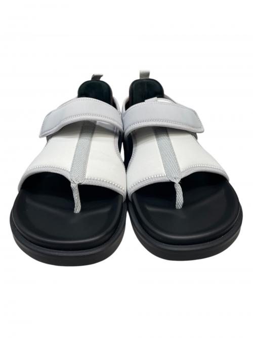 HERMES（エルメス）HERMES (エルメス) ジョルノ サンダル ホワイト サイズ:42の古着・服飾アイテム