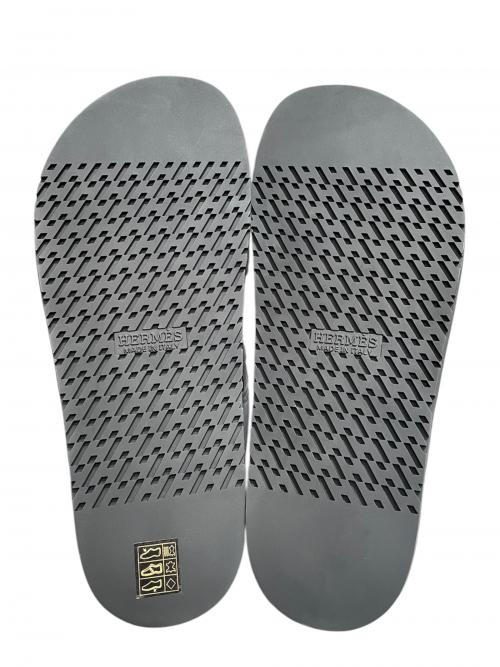 HERMES（エルメス）HERMES (エルメス) ジョルノ サンダル ホワイト サイズ:42の古着・服飾アイテム